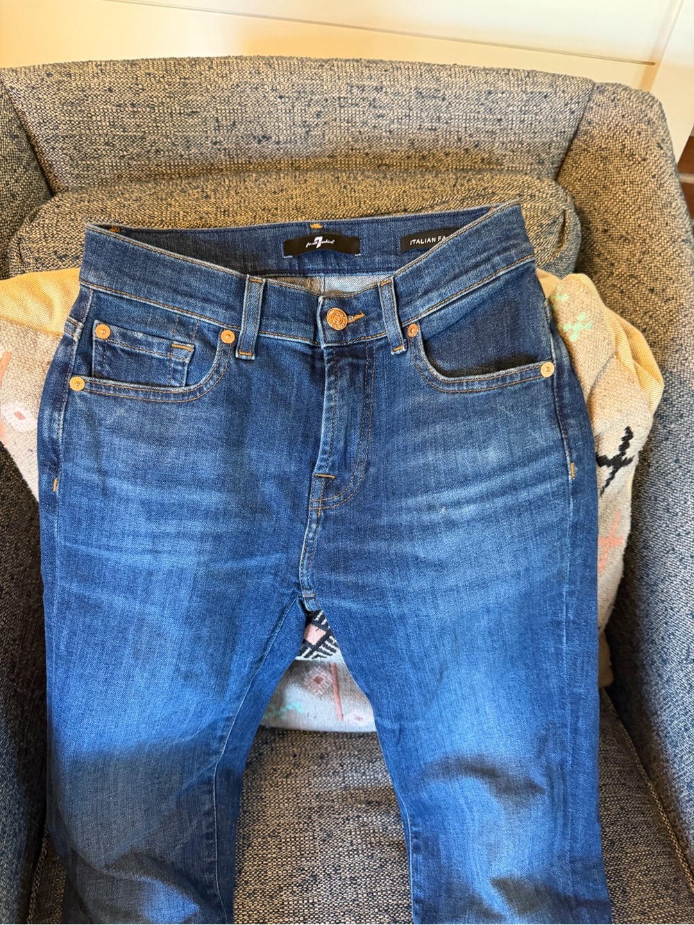 7 for All Mankind Jeans Boot Cut - Picture 5 of 6